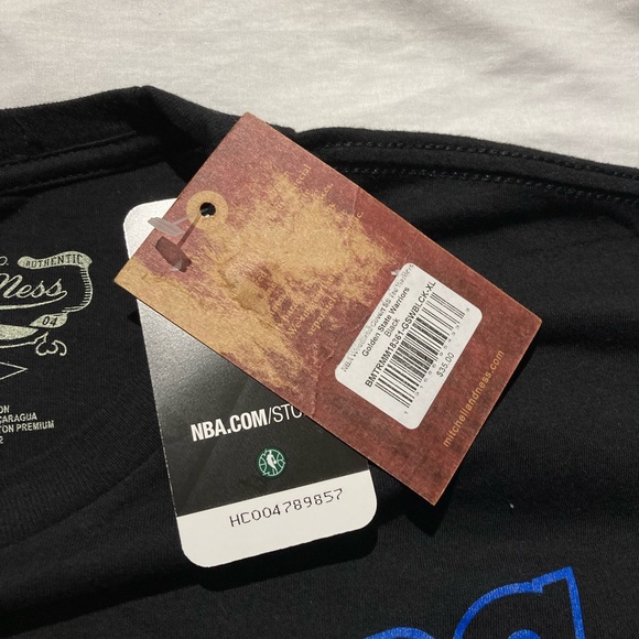 Mitchell & Ness Golden State Warriors T-shirt! Size XL, NWT! - Picture 5 of 5